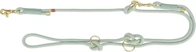 Trixie Soft Rope hondenriem verstelbaar saliegroen/mint 200 x 1 cm