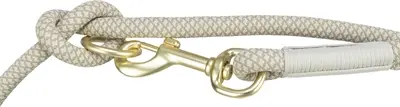 Trixie Soft Rope hondenriem verstelbaar grijs/lichtgrijs 200 x 1 cm - Afbeelding 5
