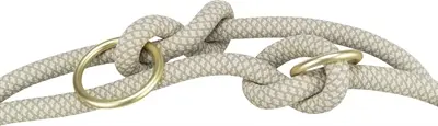Trixie Soft Rope hondenriem verstelbaar grijs/lichtgrijs 200 x 1 cm - Afbeelding 6