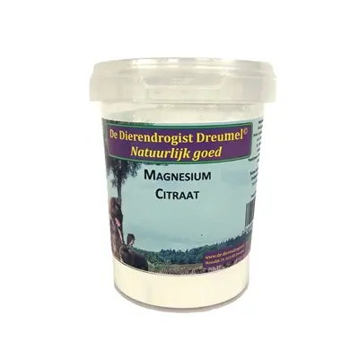 Dierendrogist magnesiumcitraat 150 g – hond, kat en paard