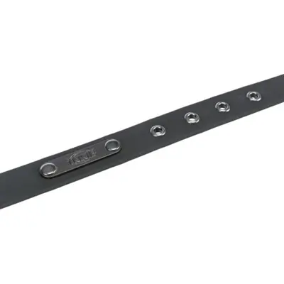 Trixie Citystyle halsband hond PVC zwart 35-42 x 2 cm - Afbeelding 4