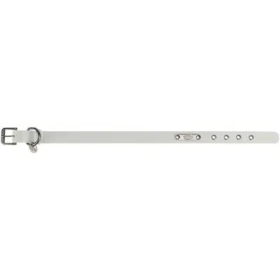 Trixie Citystyle halsband hond PVC lichtgrijs 45-52 x 2,5 cm - Afbeelding 4