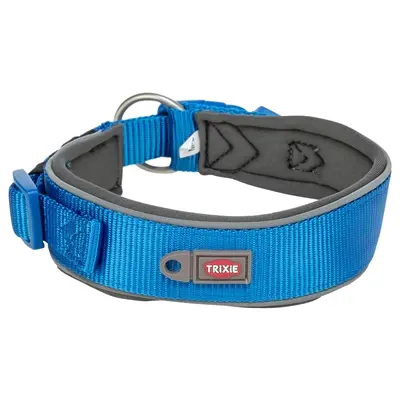 Trixie Premium half-slip halsband extra breed royal blauw 46-55 x 5 cm - Afbeelding 3