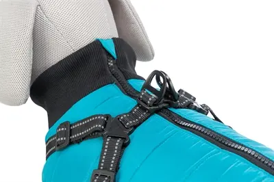 Trixie hondenjas Pontis aqua 45 cm – met geïntegreerd tuig, waterafstotend - Afbeelding 7
