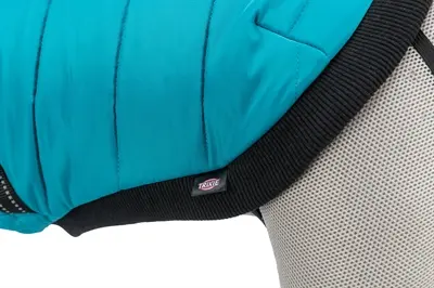 Trixie hondenjas Pontis aqua 45 cm – met geïntegreerd tuig, waterafstotend - Afbeelding 10