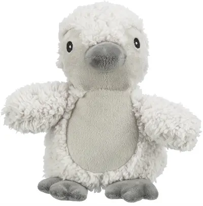 Trixie Be Eco hondenknuffel pinguïn gerecycled pluche 24 cm – 3 stuks