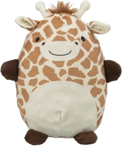 Trixie hondenspeelgoed giraffe pluche 26 cm – geluidloos, 3 stuks