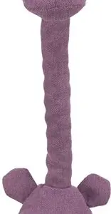 Trixie hondenspeelgoed nijlpaard stof 50 cm – touwkern, geluidloos, 2 stuks - Afbeelding 1