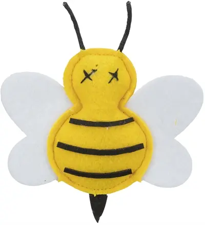 Trixie kattenspeelgoed insecten vilt met catnip 11 cm – set van 48 stuks - Afbeelding 4