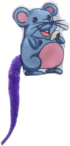 Trixie kattenspeelgoed muis stof met catnip 7,5 cm – set van 110 stuks - Afbeelding 4