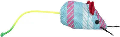 Trixie kattenspeelgoed muis stof met catnip 7 cm – set van 70 stuks - Afbeelding 2