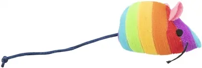 Trixie kattenspeelgoed muis pluche met catnip 7 cm – set van 70 stuks - Afbeelding 3
