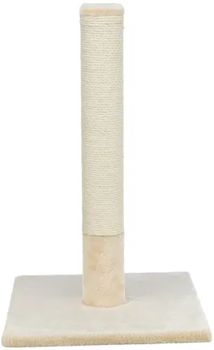 Trixie krabstam Batres beige 62 cm – jute, met pluche voet