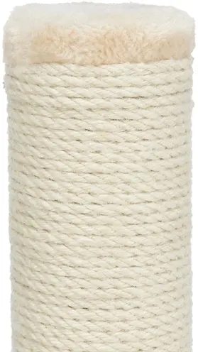 Trixie krabstam Batres beige 62 cm – jute, met pluche voet - Afbeelding 2