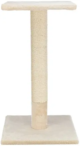 Trixie krabpaal Baena beige 69 cm – sisal, met pluche ligplaats