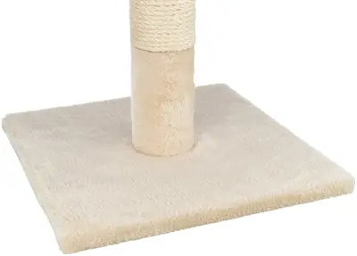 Trixie krabpaal Baena beige 69 cm – sisal, met pluche ligplaats - Afbeelding 3