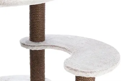 Trixie krabpaal Afonso bruin 135 cm – sisal, met zachte ligplekken - Afbeelding 3