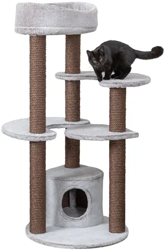 Trixie krabpaal Afonso bruin 135 cm – sisal, met zachte ligplekken - Afbeelding 6