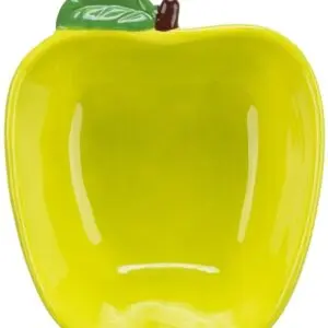 Trixie voerbak en waterbak appel keramiek 12 x 11 cm - Afbeelding 1