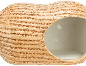 Trixie keramiekhuis Pinda voor hamsters en muizen 17 x 8 cm – 4 stuks - Afbeelding 1