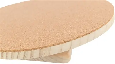 Trixie loopschijf hout en kurk 30 cm – fluisterstil, voor degoes - Afbeelding 5