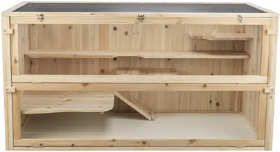Trixie knaagdierenverblijf hout 115 x 60 x 60 cm – muizen en hamsters