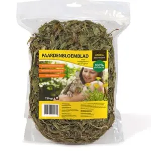 Utopia paardenbloemblad 750 g – voor konijnen en knaagdieren - Afbeelding 1