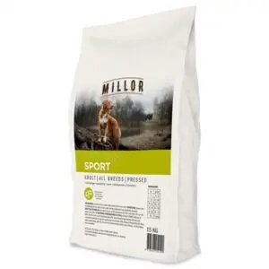 Millor hondenvoer Premium Pressed Adult Sport 15 kg – hoge inspanning - Afbeelding 1