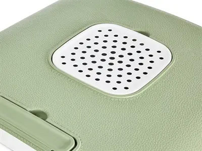 Savic kattenbak Mira Botanical groen 55,5 x 44 x 49,5 cm – op pootjes - Afbeelding 5