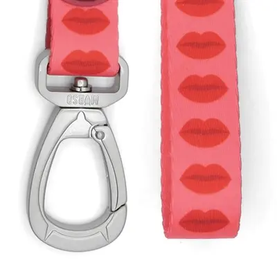 Morso hondenriem Lipstick roze 120 x 1,5 cm – gerecycled, tot 20 kg - Afbeelding 7