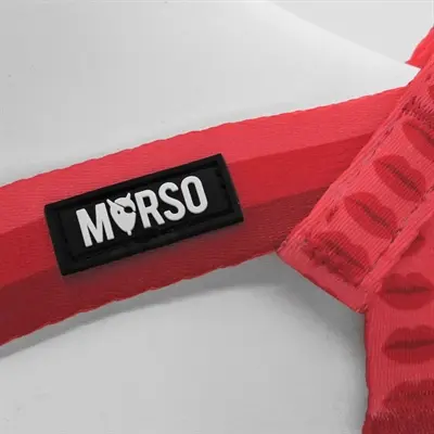 Morso mini hondentuig Lipstick roze 32-41 x 2,5 cm – voor kleine honden - Afbeelding 7