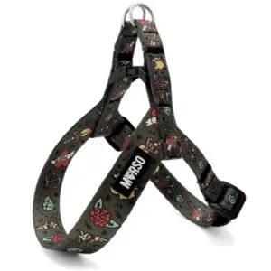 Morso mini hondentuig Ink Tank groen 29-38 x 2,5 cm – voor kleine honden - Afbeelding 1