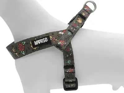Morso mini hondentuig Ink Tank groen 29-38 x 2,5 cm – voor kleine honden - Afbeelding 5