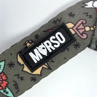 Morso mini hondentuig Ink Tank groen 29-38 x 2,5 cm – voor kleine honden - Afbeelding 7