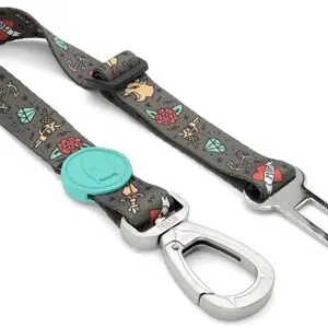 Morso autogordel hond Ink Tank groen 40-65 x 1,5 cm – gerecycled, tot 4 kg - Afbeelding 1