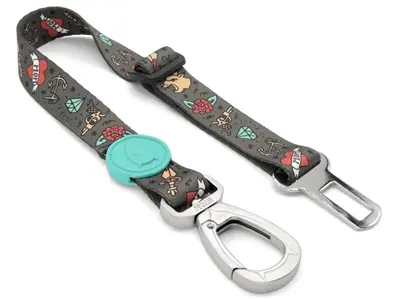 Morso autogordel hond Ink Tank groen 40-65 x 2,5 cm – gerecycled, tot 80 kg