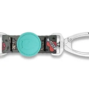 Morso sleutelhanger Key Cord Ink Tank groen maat L – gerecycled - Afbeelding 1