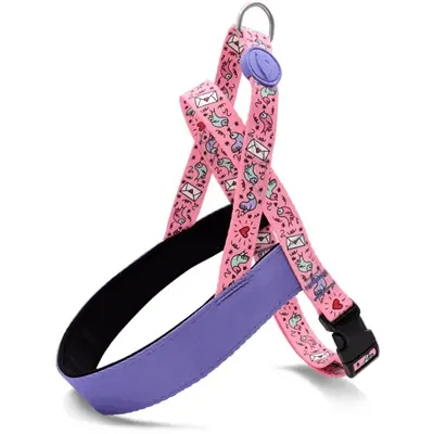 Morso hondentuig Norwegian Sweet Tweet roze 39-48 x 35 cm – gerecycled