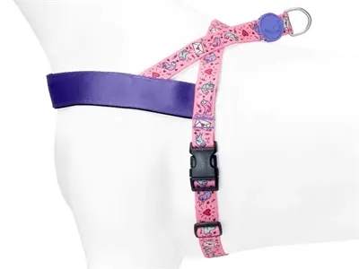Morso hondentuig Norwegian Sweet Tweet roze 39-48 x 35 cm – gerecycled - Afbeelding 5
