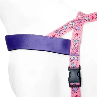 Morso hondentuig Norwegian Sweet Tweet roze 46-60 x 42 cm – gerecycled - Afbeelding 7