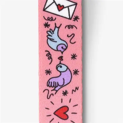 Morso mini hondentuig Sweet Tweet roze 29-38 x 2,5 cm – voor kleine honden - Afbeelding 6