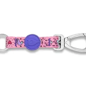 Morso sleutelhanger Key Cord Gerecycled Sweet Tweet roze M - Afbeelding 1
