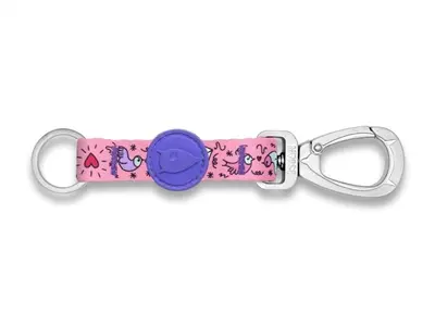 Morso sleutelhanger Key Cord Gerecycled Sweet Tweet roze M