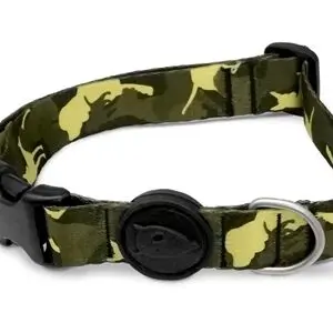 Morso hondenhalsband gerecycled Full Metal Dog bruin 37-58 x 2,5 cm - Afbeelding 1