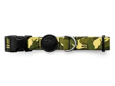 Morso hondenhalsband gerecycled Full Metal Dog bruin 43-70 x 2,5 cm - Afbeelding 4