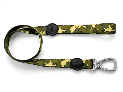 Morso hondenriem Full Metal Dog bruin 120 x 1,5 cm – gerecycled, tot 6 kg
