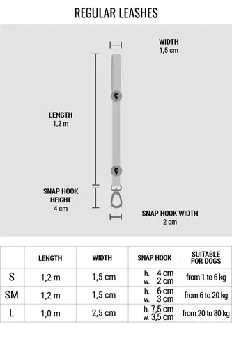 Morso hondenriem Full Metal Dog bruin 120 x 1,5 cm – gerecycled, tot 20 kg - Afbeelding 5