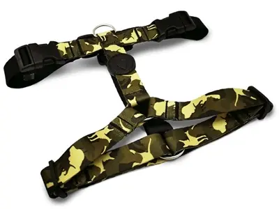 Morso hondentuig H-tuig Full Metal Dog bruin 40-55 x 1,5 cm – verstelbaar