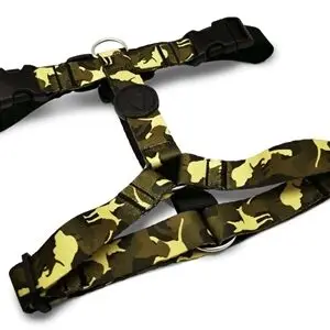 Morso hondentuig H-tuig Full Metal Dog bruin 70-100 x 2,5 cm – verstelbaar - Afbeelding 1