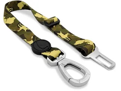 Morso autogordel hond Full Metal Dog bruin 40-65 x 2,5 cm – tot 80 kg